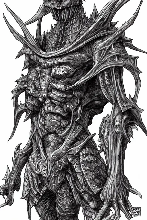 Image similar to pepper humanoid figure monster, symmetrical, highly detailed, digital art, sharp focus, trending on art station, kentaro miura manga art style