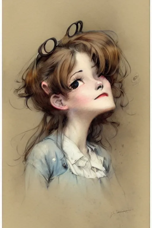 Prompt: (((((1950s girl next door. muted colors.))))) by Jean-Baptiste Monge !!!!!!!!!!!!!!!!!!!!!!!!!!!