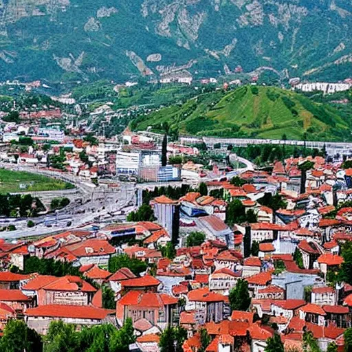 Prompt: city of novi pazar