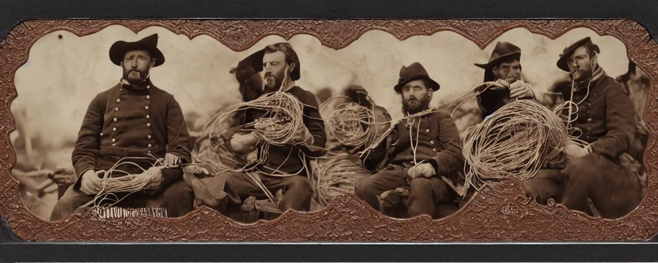 Image similar to canon made out of spaghetti in the american civil war, tintype, small details, intricate, 5 0 mm, cinematic lighting, photography, wes anderson, film, kodachrome