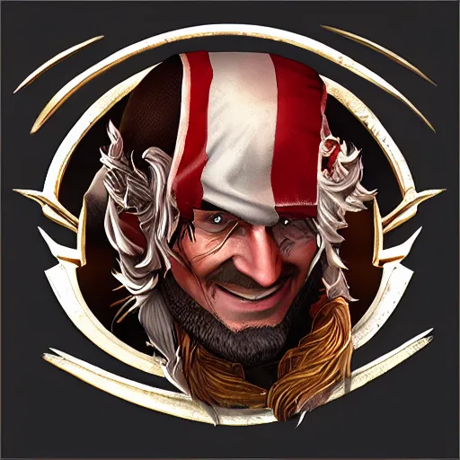 Image similar to divinity original sin 2, div os 2, div 2, group chat icon, 8 k high quality digital art icon art