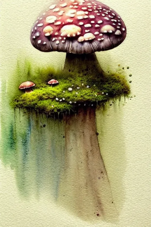 Prompt: soft text and muted colors!!!!!!!!!!! ( ( ( ( watercolor giant flowers, giant mushrooms, moss granular dripping running. ) ) ) ) ) by jean baptiste monge!!!!!!!!!!!!!!!!!!!!!!!!!!!!!!