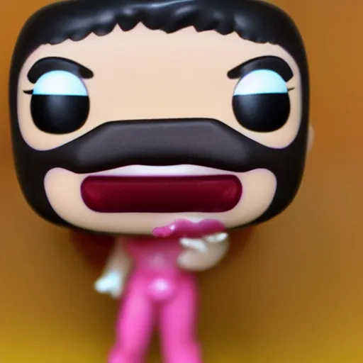 Prompt: Funko pop with mouth