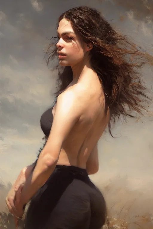 Image similar to a freira, aterrorizante, 8 k, trending on artstation, smooth, sharp focus artwork by gustave courbet, mark keathley, greg rutkowski and annie leibowitz