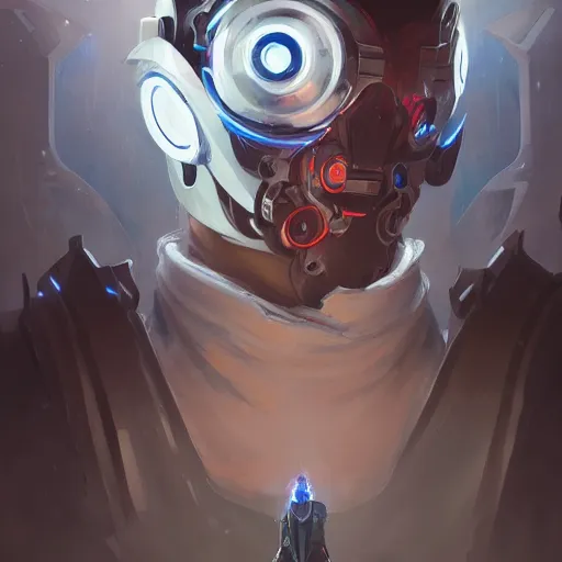 Prompt: portrait of a cybernetic ninja, cyberpunk concept art by pete mohrbacher and artgerm and wlop and greg rutkowski and deathburger, digital art, highly detailed, intricate, sci-fi, sharp focus, Trending on Artstation HQ, deviantart, unreal engine 5, 4K UHD image