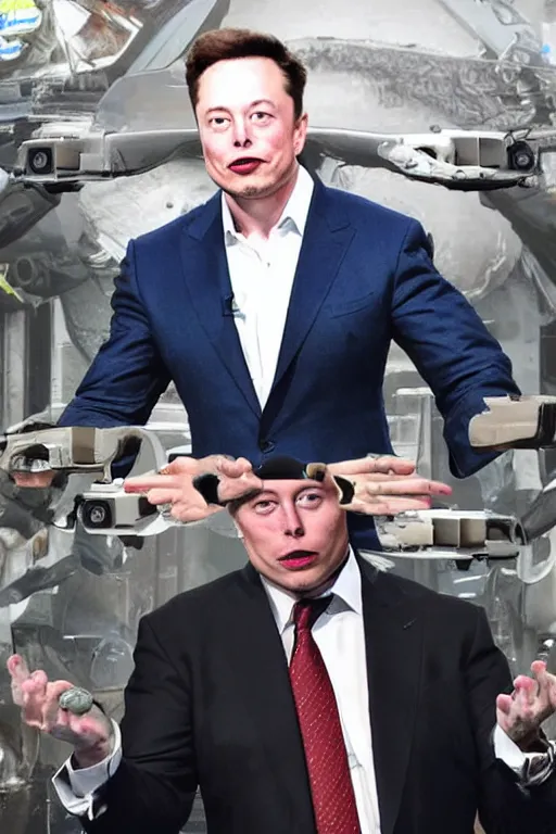 Image similar to elon muskstick