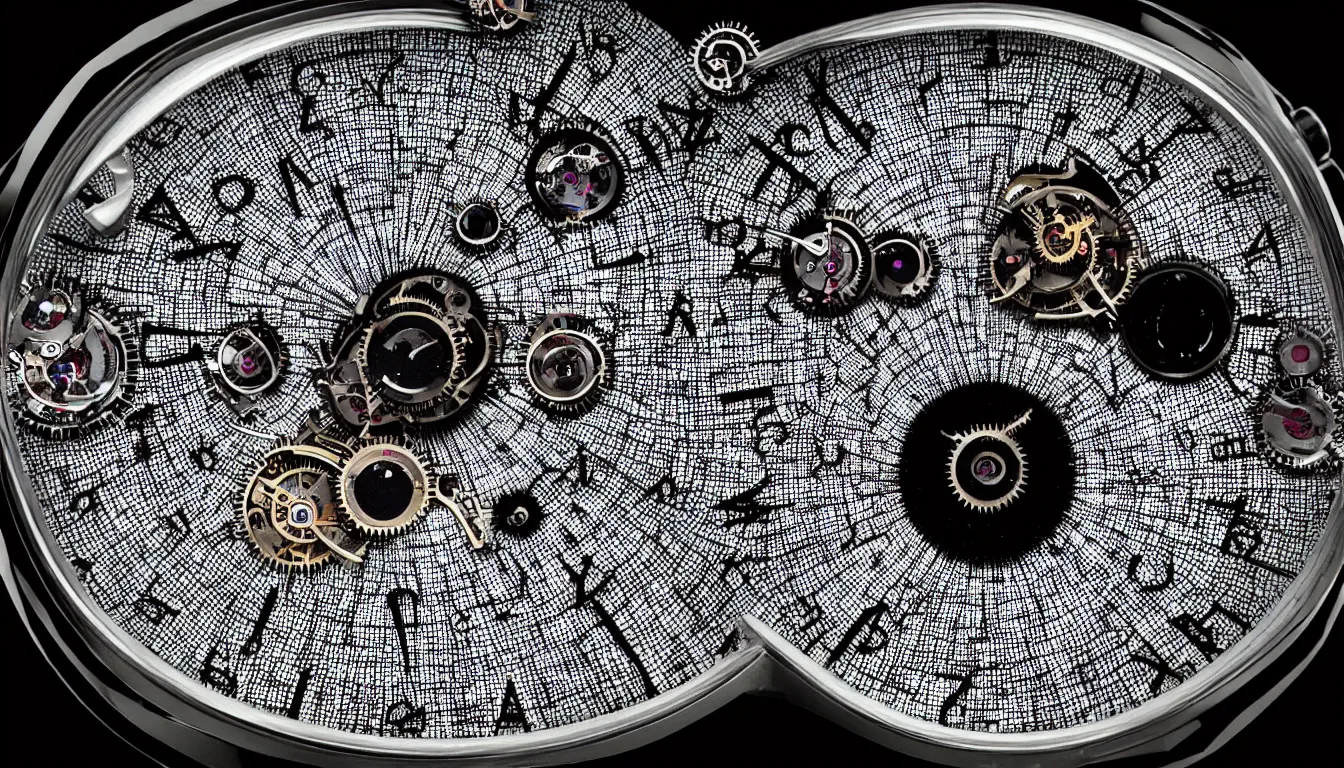 Prompt: ants eye view from inside a clockwork watch, hyper realistic photo, full colour, upscale, 8 k