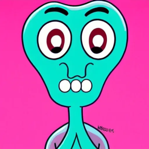 Image similar to handsome squidward, cartoon network