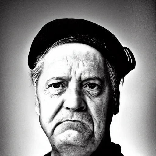 Image similar to this person is a leader, portrait photograph, by platon