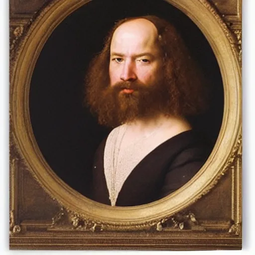 Image similar to renaissance portrait of Bruce Valanch, masterpiece by Eugene de Blaas