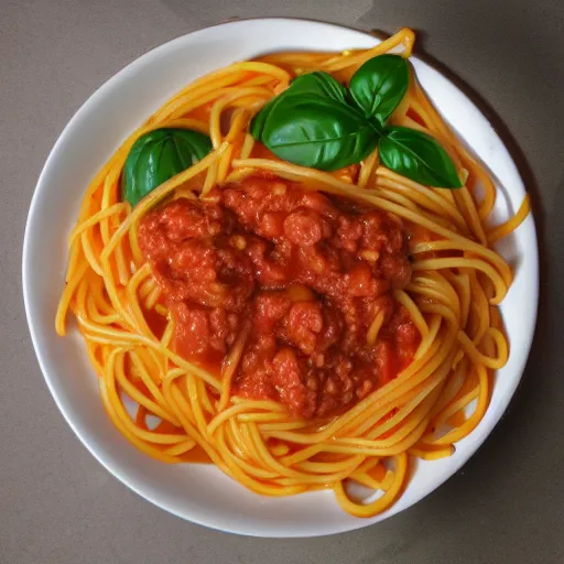 Prompt: cannibal spaghetti,