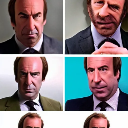 Image similar to hairy saul goodman