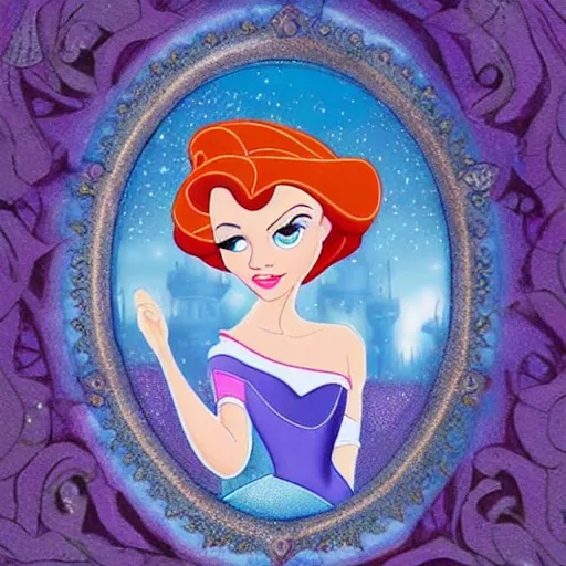 Image similar to beautiful eye of the beholder Disney princess