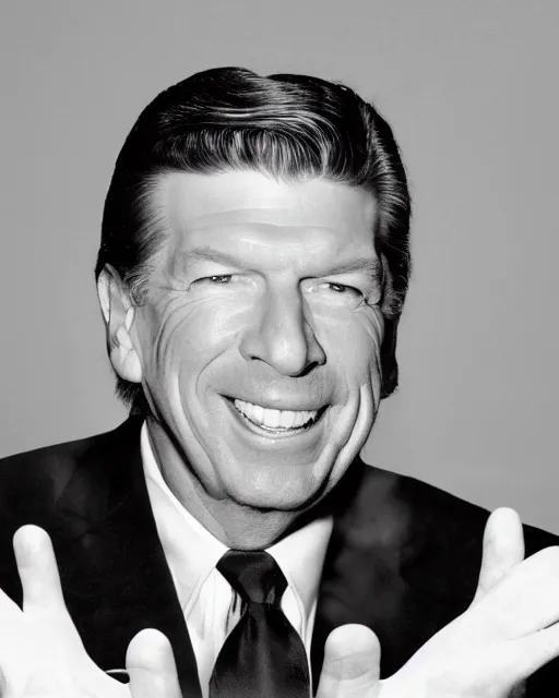 Image similar to vince mcmahon. photographic, photography