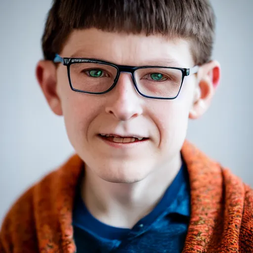 Prompt: dslr photo portrait still of 1 0 year old age 1 0 walter white at age 1 0!!!, 8 5 mm f 1. 8