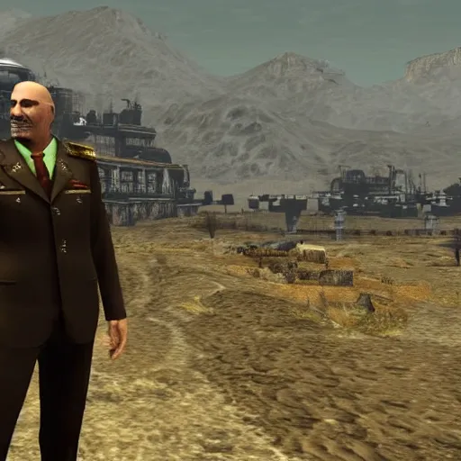 Image similar to Alexander Lukashenko in Fallout: New Vegas