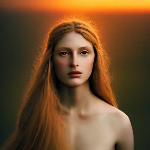 Prompt: photographic portrait of a stunningly beautiful renaissance female in soft dreamy light at sunset, contemporary fashion shoot, annie leibovitz and steve mccurry, david lazar, jimmy nelsson, breathtaking, 8 k resolution, extremely detailed, beautiful, establishing shot, artistic, hyperrealistic, beautiful face, octane render
