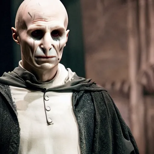 Image similar to Daniel Radcliffe as Voldemort