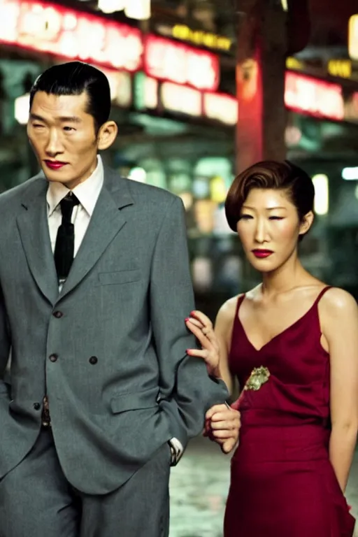 Image similar to in the mood from love directed by wong-kar-wai starring Dichen Lachman