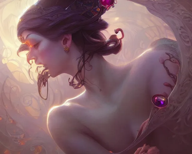 Image similar to photography of chris ofili, deep focus, d & d, fantasy, intricate, elegant, highly detailed, digital painting, artstation, concept art, matte, sharp focus, illustration, hearthstone, art by artgerm and greg rutkowski and alphonse mucha