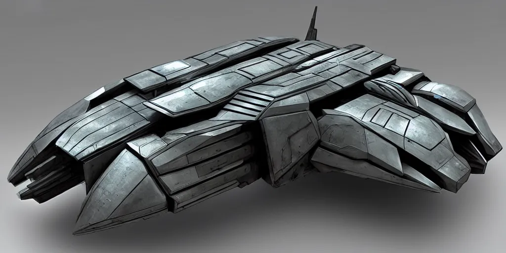 Image similar to an armored futuristic sci fi vehicle