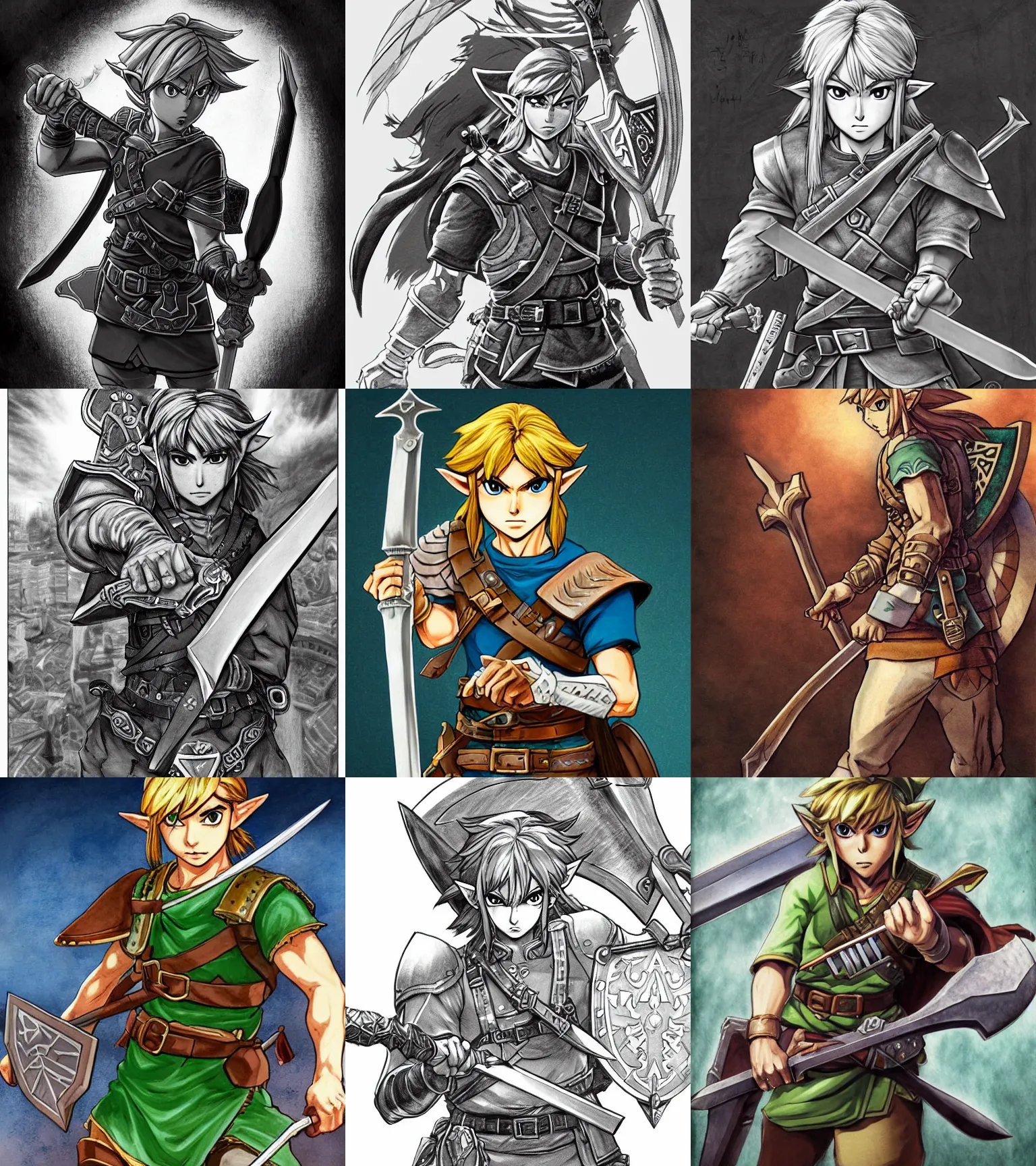 ArtStation - Link from The Legend Of Zelda - Ocarina Of Time