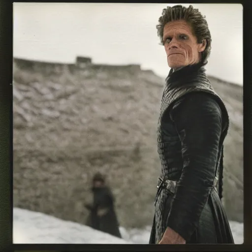 Image similar to polaroid shot of william dafoe in game of thrones audition