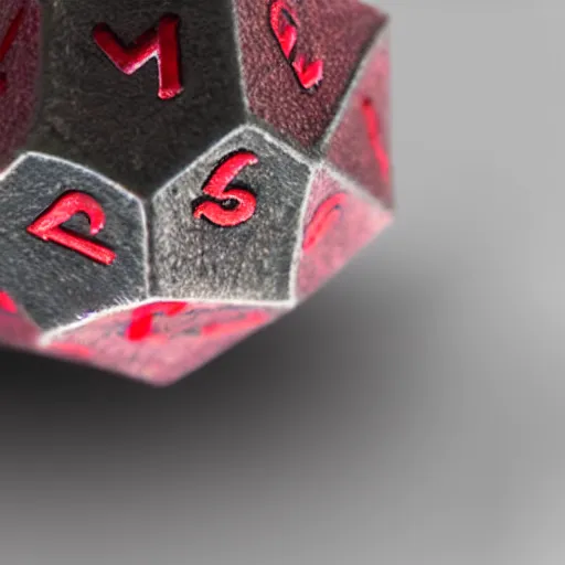 Prompt: a fuzzy d 2 0, realistic photography, high detailed