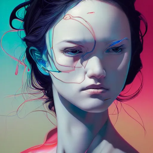 Image similar to citizen portrait soft light painted by james jean and erik jones, inspired by akira anime, smooth face feature, intricate oil painting, high detail illustration, sharp high detail, manga and anime 1 9 9 9