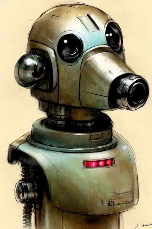 Prompt: ( ( ( ( ( 1 9 5 0 s retro future robot android box dog. muted colors. ) ) ) ) ) by jean - baptiste monge!!!!!!!!!!!!!!!!!!!!!!!!!!!!!!