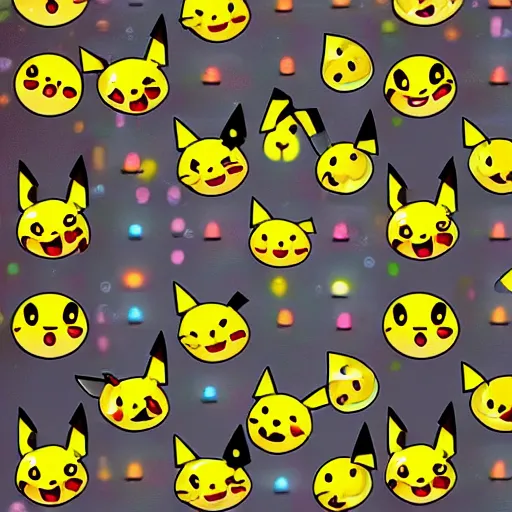 Image similar to a pikachu pog emoji