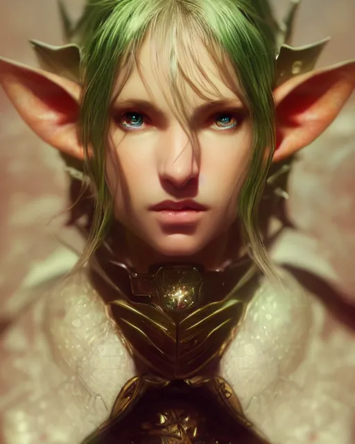 Prompt: portrait of elf, beautiful, fantasy, colorful, cinematic lighting, artstation, trending, highly detailed, focus, smooth, by hirohiko araki and yoshitaka amano