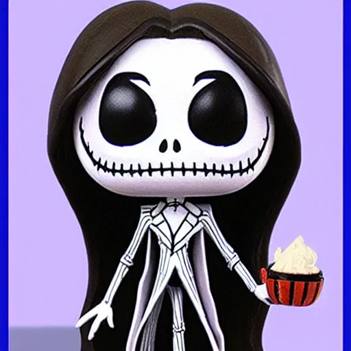 Image similar to pop figure of jack skellington