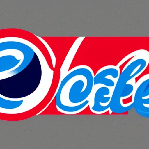 Image similar to pepsi logo concept art