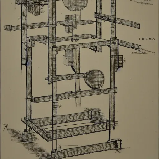 Image similar to an ethnographic object in the style of giocondo albertolli, object, artifact, utility, technical drawing, scientific plate,