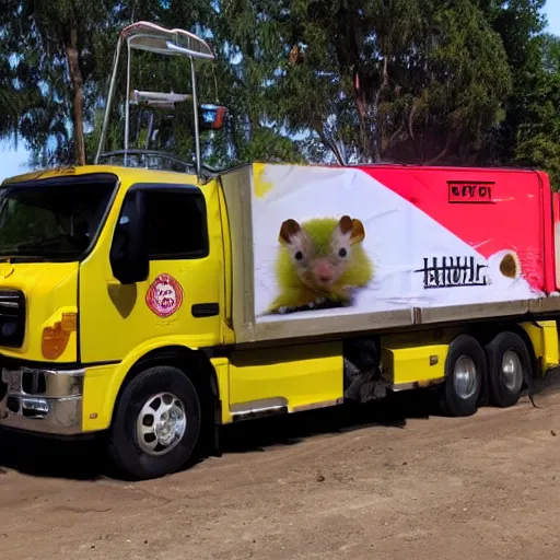 Image similar to hamster-truck