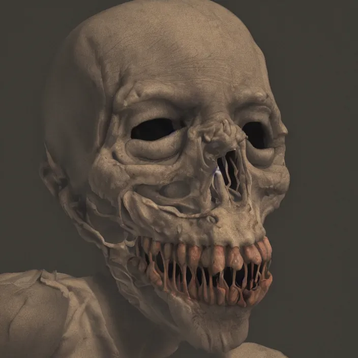 Prompt: 8 k, digital art, highly detailed, ray tracing, chiaroscuro, creepy, terrifying