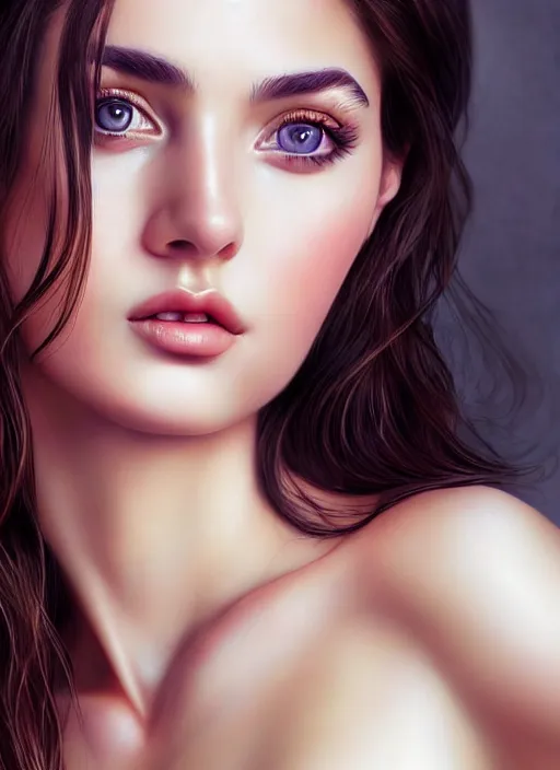 Image similar to a gorgeous greek female photo, professionally retouched, soft lighting, realistic, smooth face, full body shot, torso, dress, perfect eyes, sharp focus on eyes, 8 k, high definition, insanely detailed, intricate, elegant, art by artgerm and jason chan