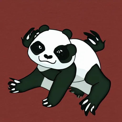 Image similar to panda dragon
