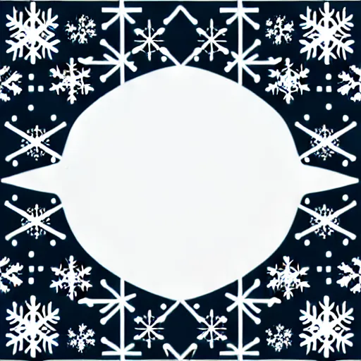 Image similar to winter - themed svg vector art panel for cnc plasma, laser, stencil, unique winter design