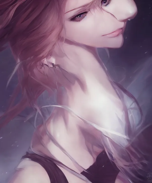 Prompt: anime ova episode by charlie bowater and artgerm, full body portrait, intricate, face, elegant, beautiful, highly detailed, dramatic lighting, sharp focus, trending on artstation, artstationhd, artstationhq, unreal engine, 4 k, 8 k