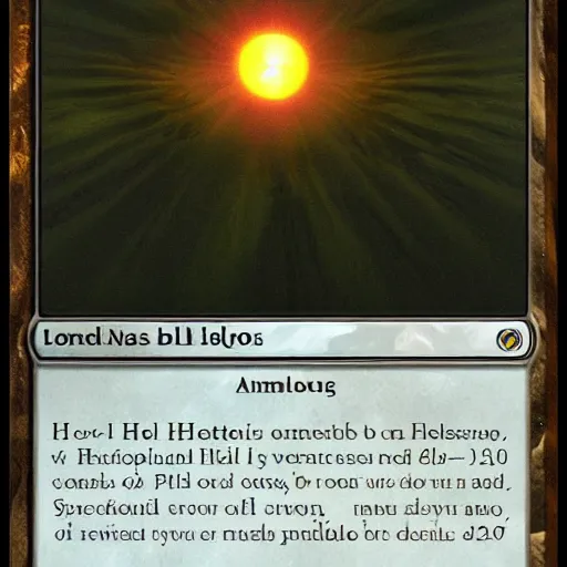 Prompt: helios - the primordial sun