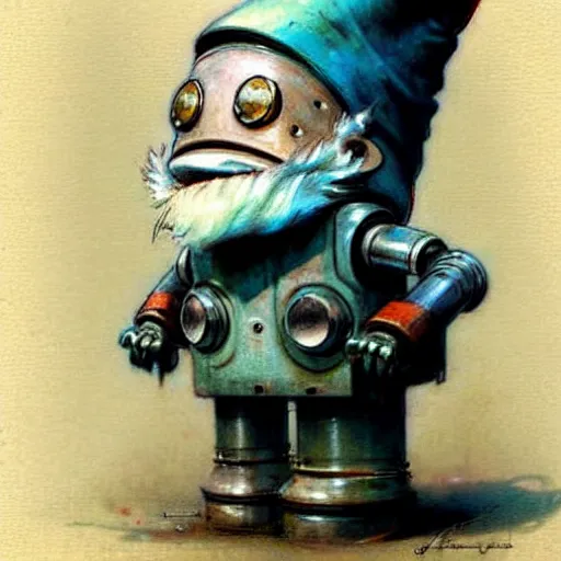 Image similar to ( ( ( ( ( 1 9 5 0 s robot knome. muted colors. ) ) ) ) ) by jean - baptiste monge!!!!!!!!!!!!!!!!!!!!!!!!!!!!!!