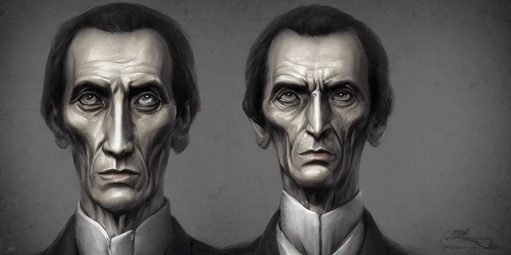 Image similar to portrait of simon bolivar, character design, detailed concept art by fortiche by anton semenov, masterpiece