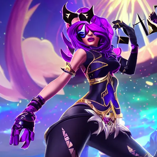 Prompt: k / da from league of legends