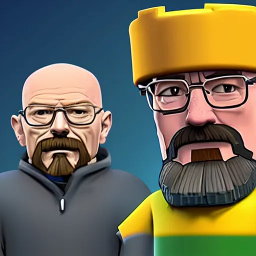 Image similar to walter white as a clash royale character