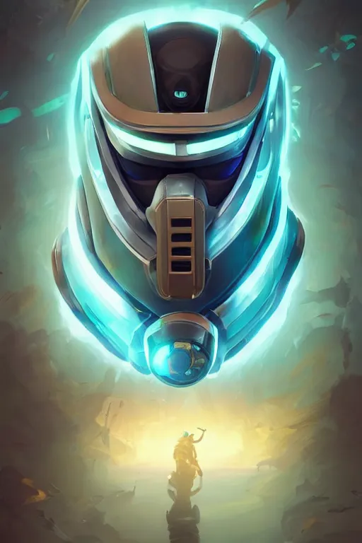 Image similar to epic mask helmet robot ninja portrait stylized as fornite style game design fanart by concept artist gervasio canda, behance hd by jesper ejsing, by rhads, makoto shinkai and lois van baarle, ilya kuvshinov, rossdraws global illumination radiating a glowing aura global illumination ray tracing hdr render in unreal engine 5