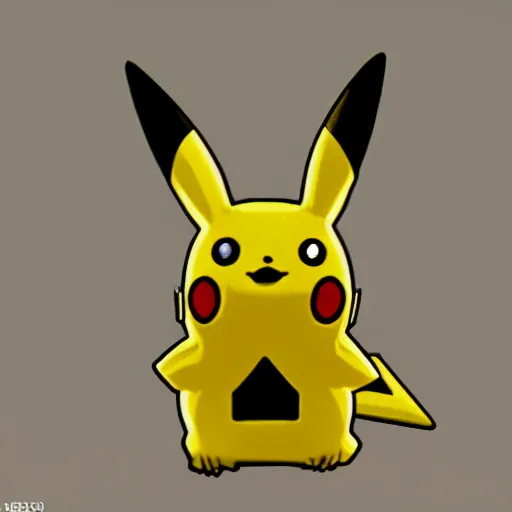 Image similar to a paperclip pikachu