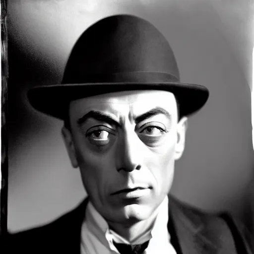 Prompt: buster keaton