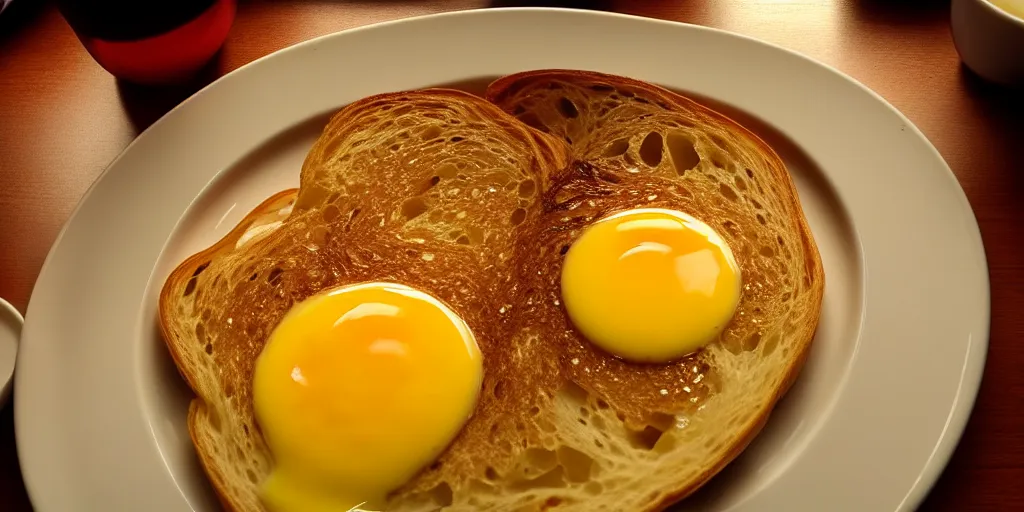 Image similar to photo of breakfast, close - up, low saturation, diffuse light